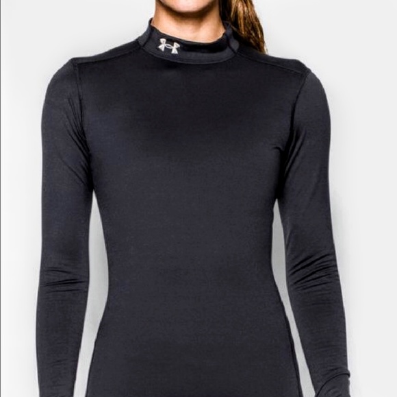 under armour mock turtleneck womens